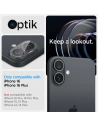 Hurtownia GSM - Spigen Optik.tr Ez Fit Kamera Védő Apple iPhone 16 / 16 Plus Kristálytiszta [2 CSOMAG] - SPN16450 - {ean13} - Hurt