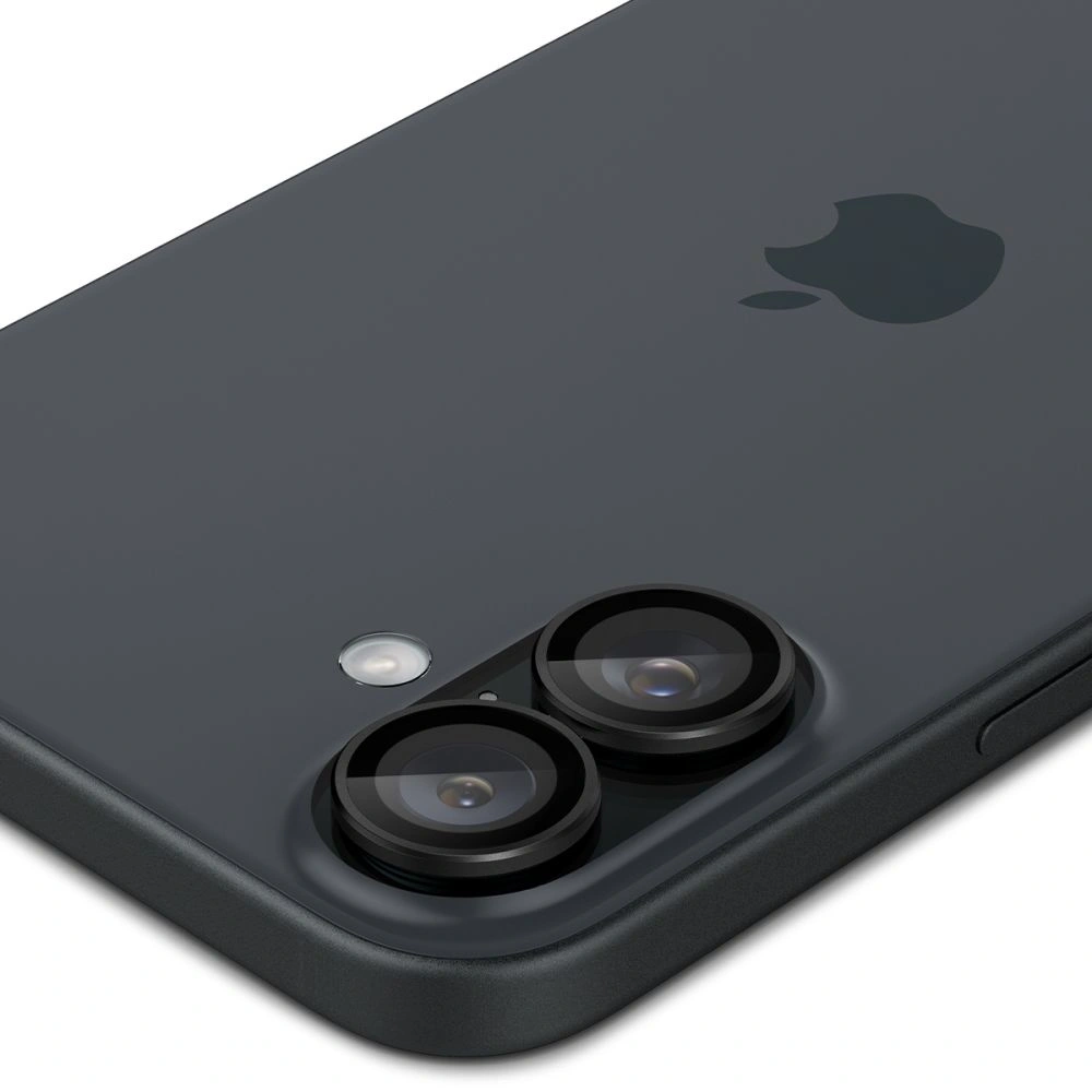 Hurtownia GSM - Spigen GLAS.tR Ez Fit Optik Pro Kamera Schutz Apple iPhone 16 / 16 Plus Schwarz [2 PACK] - SPN16451 - {ean13} - Hurt