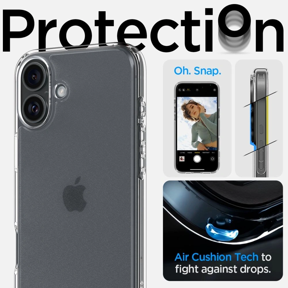 Hurtownia GSM - Etui Spigen Ultra Hybrid Apple iPhone 16 Frost Clear - SPN16454 - {ean13} - Hurt