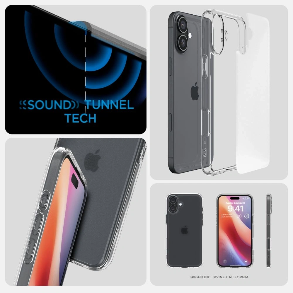 Hurtownia GSM - Etui Spigen Ultra Hybrid Apple iPhone 16 Frost Clear - SPN16454 - {ean13} - Hurt