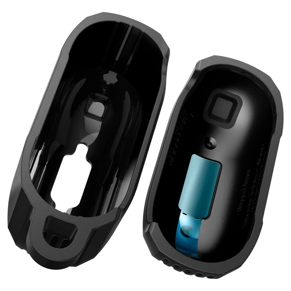 Wholesale Spigen Rugged Armor Apple AirPods 4 Matte Black - SPN16455 - {ean13} - Hurt