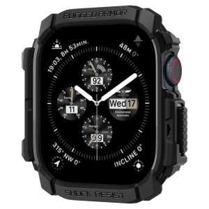 Hurtownia GSM - Etui Spigen Rugged Armor Apple Watch 10 42mm Matná Černá - SPN16456 - {ean13} - Hurt