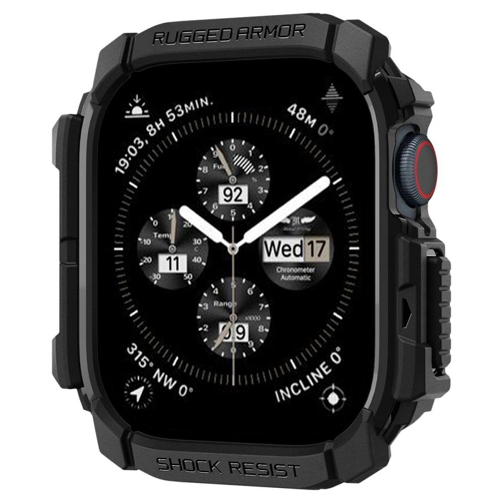 Hurtownia GSM - Etui Spigen Rugged Armor Apple Watch 10 42mm Matná Černá - SPN16456 - {ean13} - Hurt