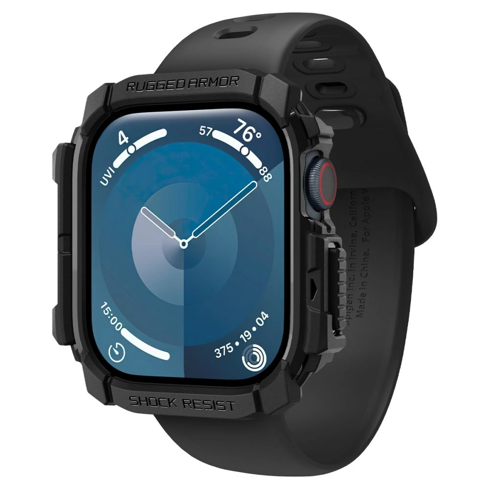 Hurtownia GSM - Etui Spigen Rugged Armor Apple Watch 10 42mm Matná Černá - SPN16456 - {ean13} - Hurt