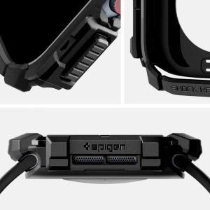 Hurtownia GSM - Etui Spigen Rugged Armor Apple Watch 10 42mm Negru Mat - SPN16456 - {ean13} - Hurt
