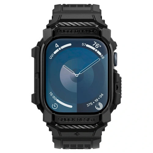 Etui Spigen Rugged Armor Pro Apple Watch 10 42mm Matte Black - Apple Watch 42 / 44 / 45 / 46 / 49 mm - Spigen