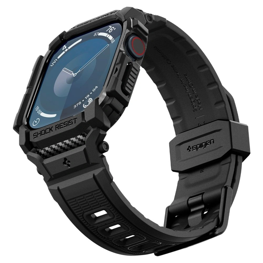 Hurtownia GSM - Etui Spigen Rugged Armor Pro Apple Watch 10 42mm Matt Fekete - SPN16457 - {ean13} - Hurt