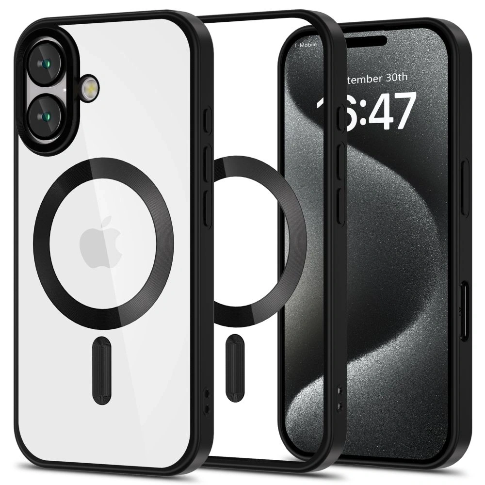 Hurtownia GSM - Etui Tech-Protect MagFlex MagSafe Apple iPhone 16 Satin Black - THP3180 - {ean13} - Hurt