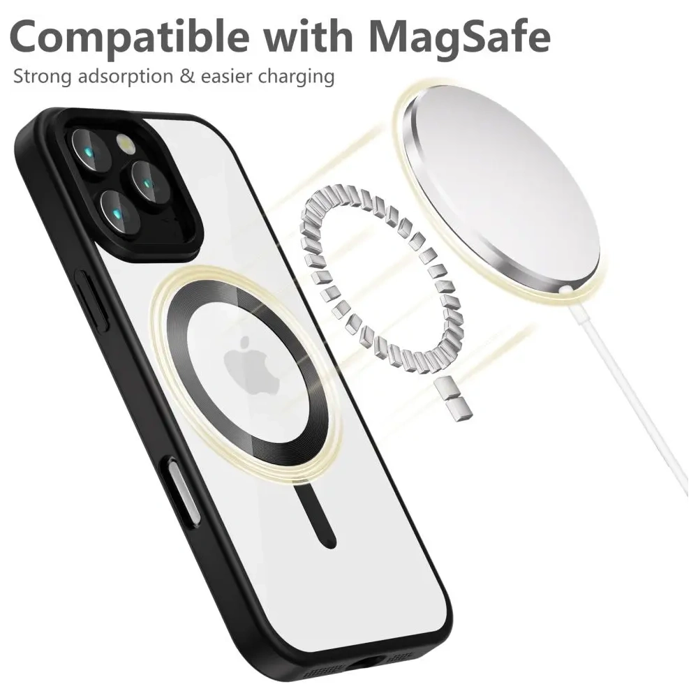 Hurtownia GSM - Tech-Protect MagFlex MagSafe Apple iPhone 16 Pro Max Satin Black - THP3182 - {ean13} - Hurt