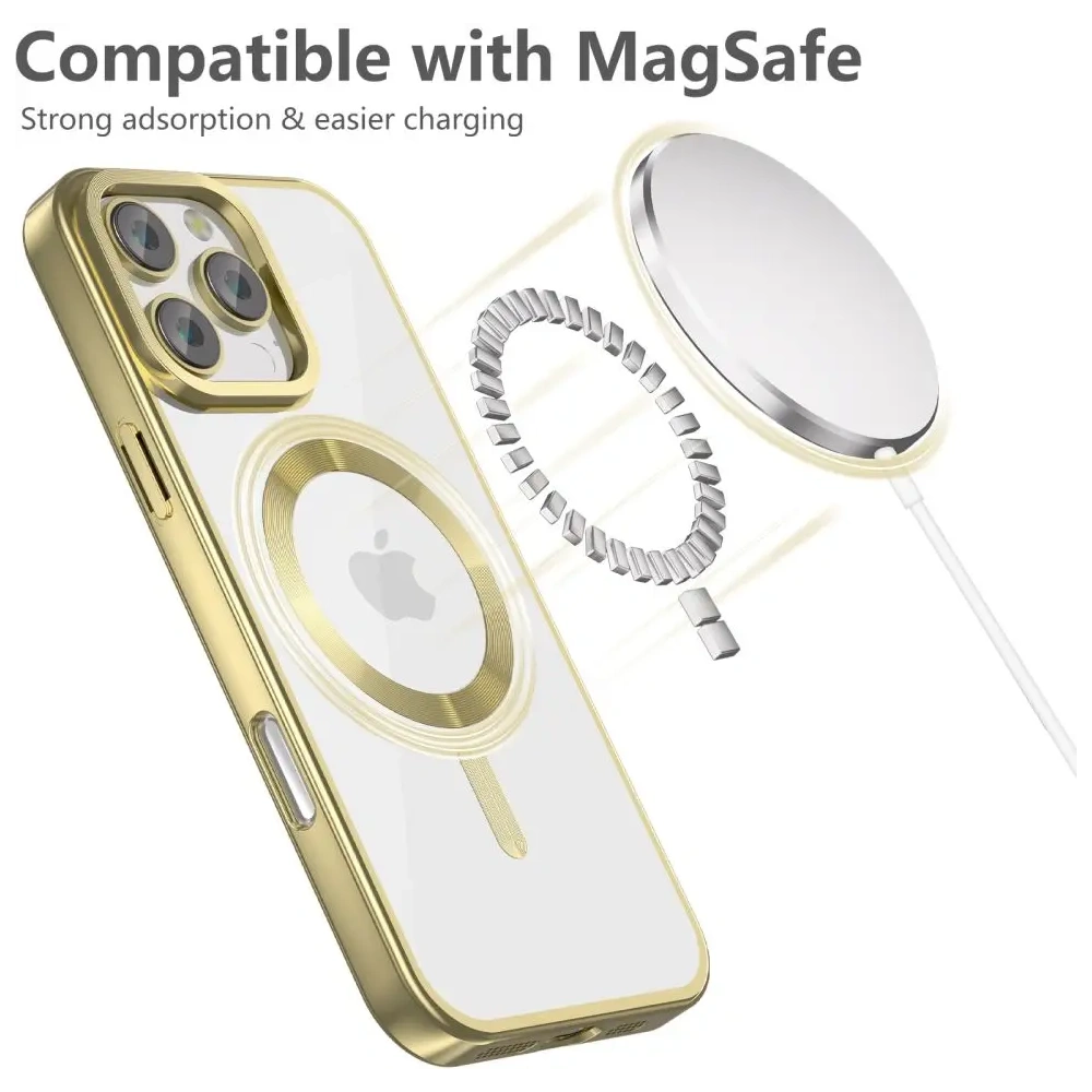 Hurtownia GSM - Tech-Protect MagFlex MagSafe Apple iPhone 16 Pro Max Satin Arany - THP3185 - {ean13} - Hurt