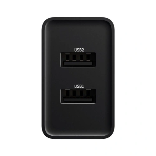 Ładowarka sieciowa Baseus Speed Mini Dual Charger, 2x USB, 2A, 10,5W (czarna)