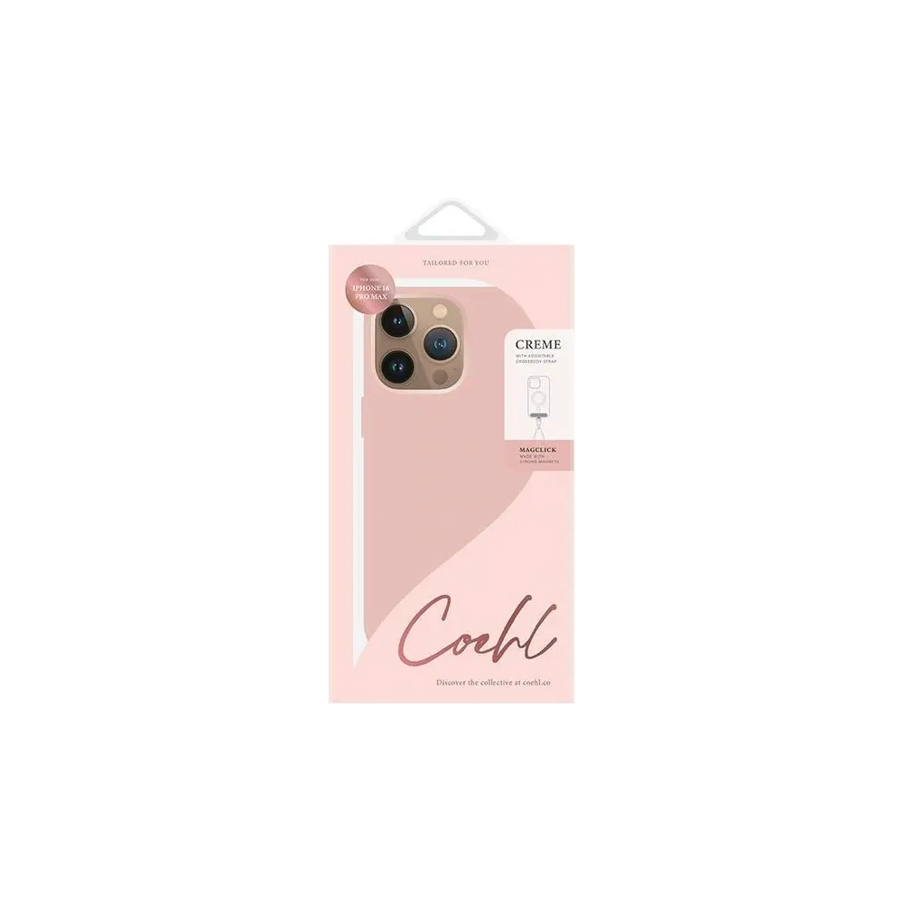 Hurtownia GSM - UNIQ Coehl Creme Apple iPhone 16 Pro Max Magnetic Laden pink - UNIQ1240 - {ean13} - Hurt