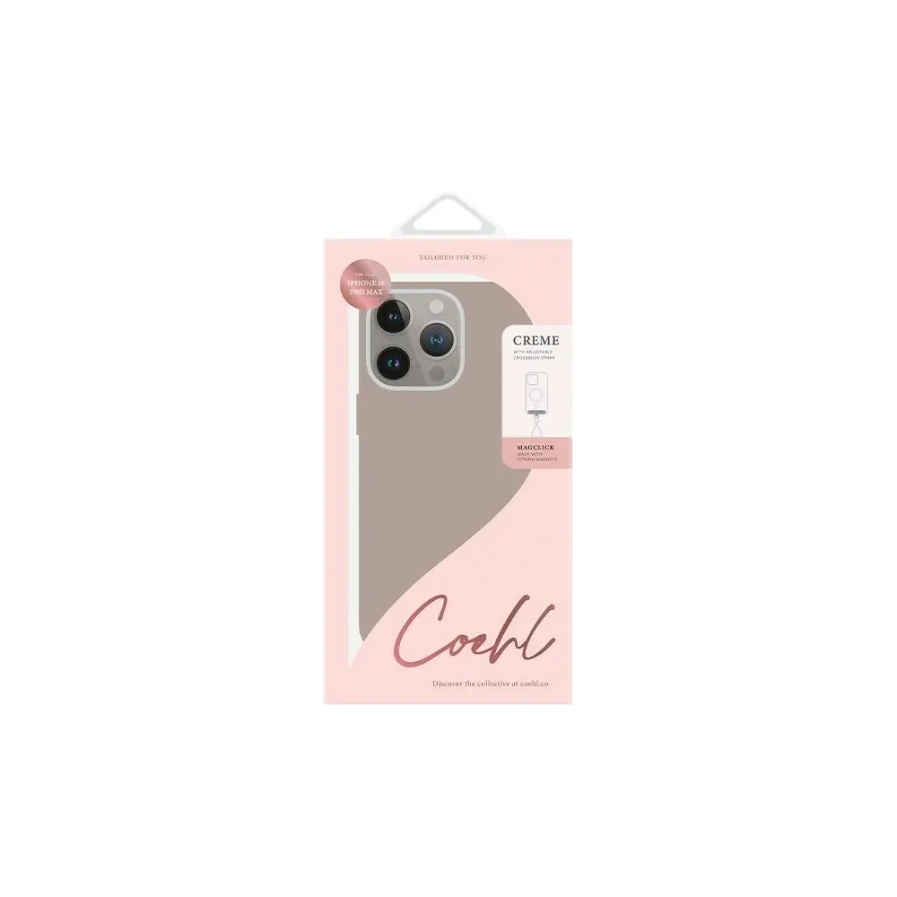 Hurtownia GSM - UNIQ Coehl Creme Apple iPhone 16 Pro Max Magnetic Charging šedá - UNIQ1241 - {ean13} - Hurt