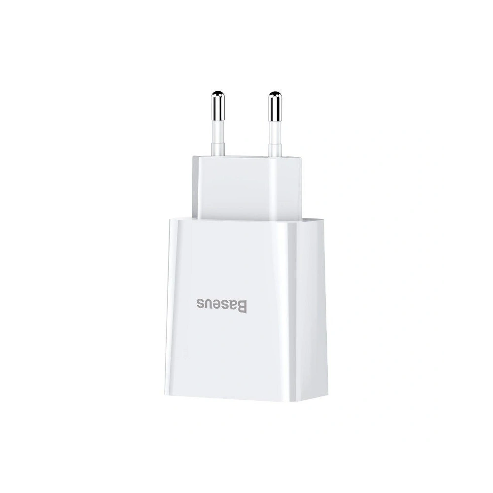 Hurtownia GSM - Ładowarka sieciowa Baseus Speed Mini Dual Charger, 2x USB, 2A, 10,5W (biała) - BSU1015WHT - {ean13} - Hurt