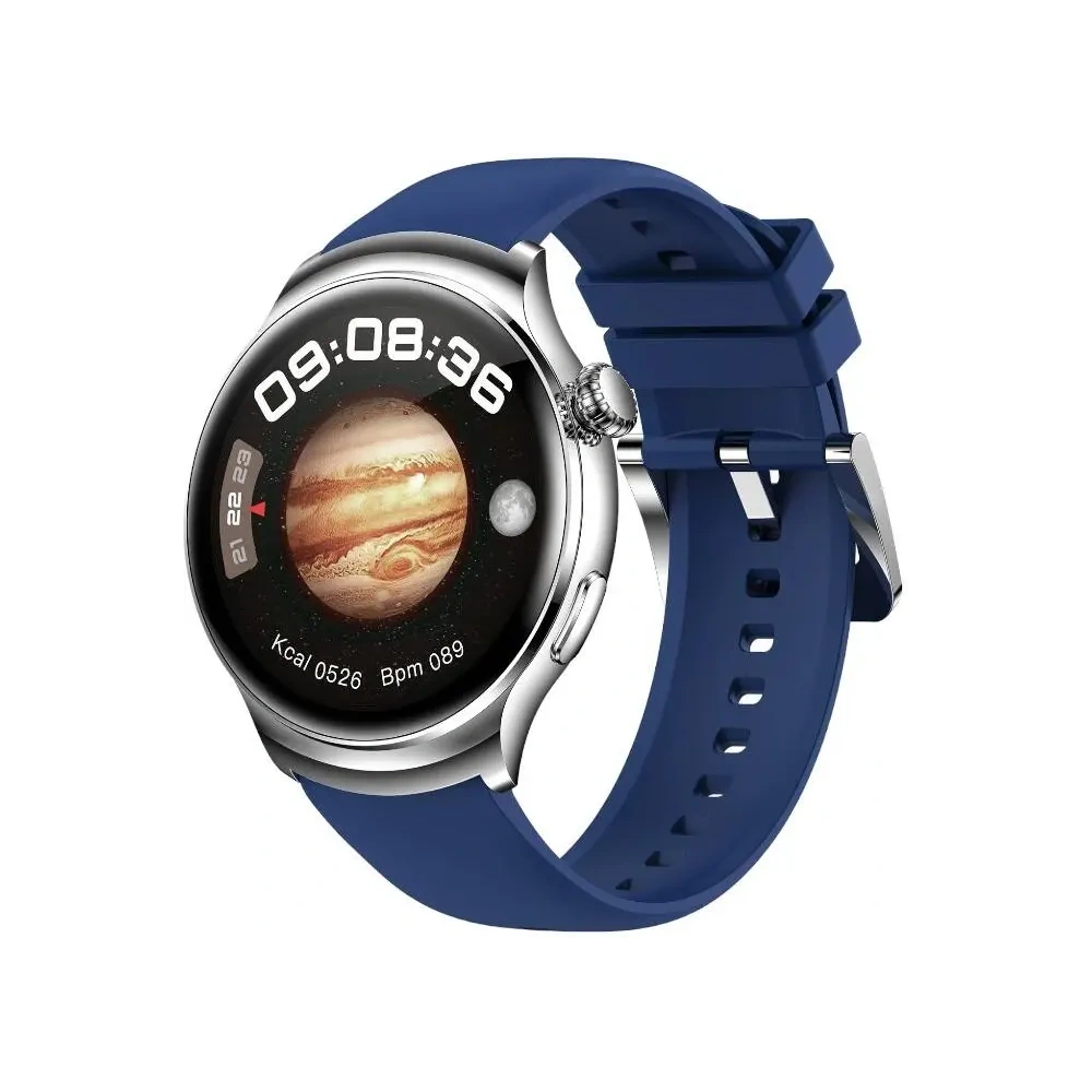Hurtownia GSM - Okosóra BlitzWolf BW-AT4 BT 5.1 1,52" AMOLED (kék) - BLZ618 - {ean13} - Hurt