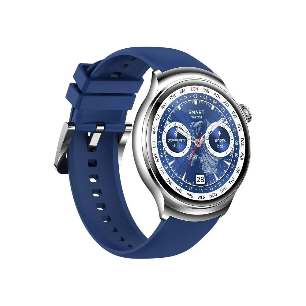 Hurtownia GSM - Smartwatch BlitzWolf BW-AT4 BT 5.1 1,52" AMOLED (modrá) - BLZ618 - {ean13} - Hurt