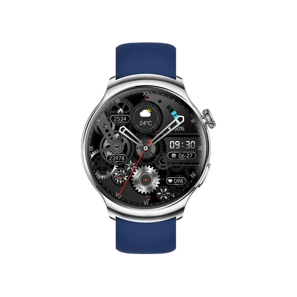 Hurtownia GSM - Okosóra BlitzWolf BW-AT4 BT 5.1 1,52" AMOLED (kék) - BLZ618 - {ean13} - Hurt