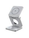 Wholesale Blitzwolf BW-IW30 3in1 wireless charger 20W MagSafe grey - BLZ619 - {ean13} - Hurt