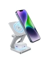 Wholesale Blitzwolf BW-IW30 3in1 wireless charger 20W MagSafe grey - BLZ619 - {ean13} - Hurt