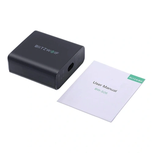 Ładowarka sieciowa Blitzwolf BW-S26 250W (czarna) - !ZAIMPORTOWANE - BlitzWolf