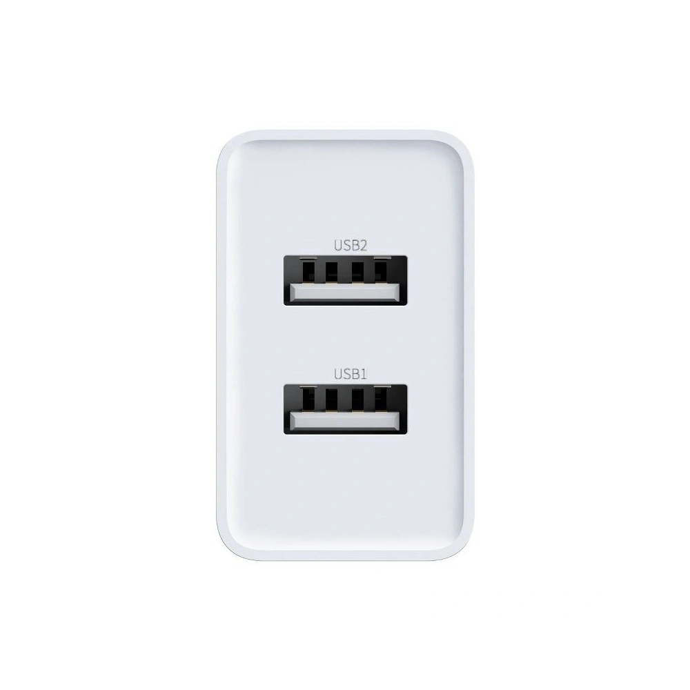 Hurtownia GSM - Ładowarka sieciowa Baseus Speed Mini Dual Charger, 2x USB, 2A, 10,5W (biała) - BSU1015WHT - {ean13} - Hurt