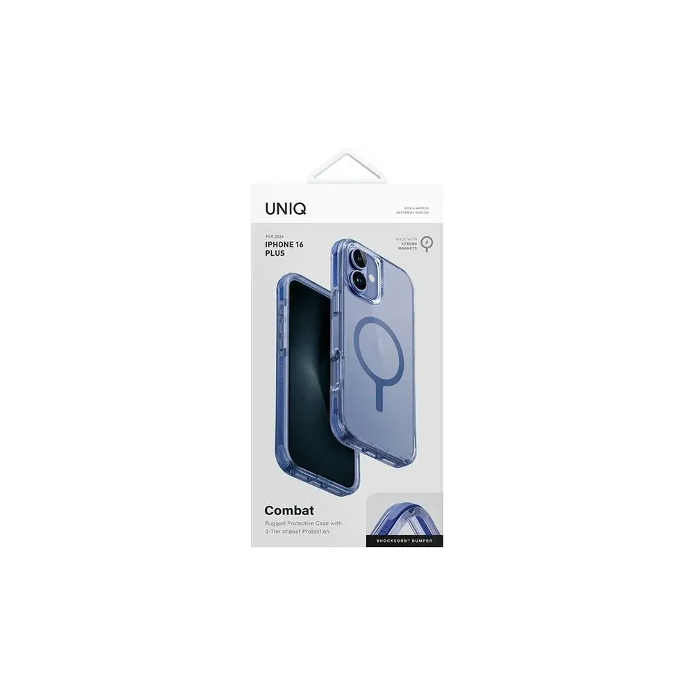 Hurtownia GSM - UNIQ Combat Apple iPhone 16 Plus MagClick Ladegerät blau - UNIQ1247 - {ean13} - Hurt