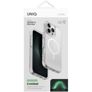 Hurtownia GSM - Etui UNIQ Combat Apple iPhone 16 Pro Max MagClick Charging biały - UNIQ1253 - {ean13} - Hurt