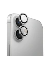 UNIQ Optix Aluminium Kamera Objektivschutz Apple iPhone 16 / 16 Plus weißer Schimmer - iPhone 16 Plus - Uniq