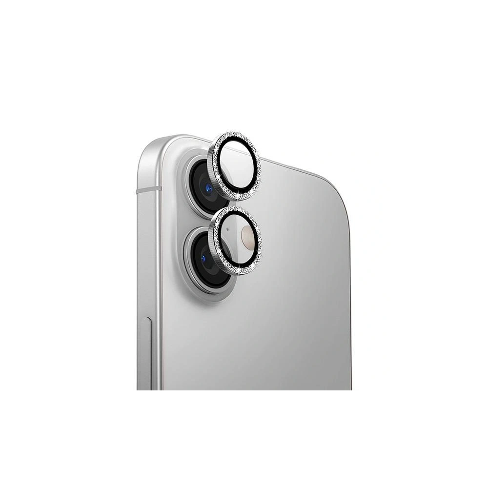 Hurtownia GSM - UNIQ Optix Alumínium Kamera Lencsevédő Apple iPhone 16 / 16 Plus fehér csillogás - UNIQ1255 - {ean13} - Hurt