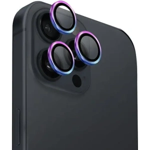 Hurtownia GSM - Szkło na obiektyw aparatu UNIQ Optix Aluminium Camera Lens Protector Apple iPhone 16 Pro / 16 Pro Max iridescent - UNIQ1256 - {ean13} - Hurt