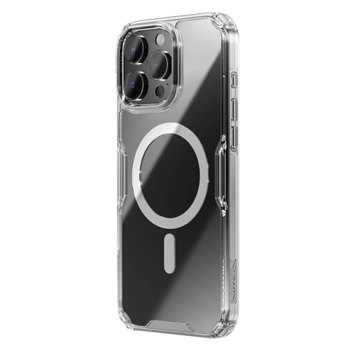 Etui Nillkin Nature Pro Magnetic Apple iPhone 16 Pro Max przezroczysty - iPhone 16 Pro Max - Nillkin