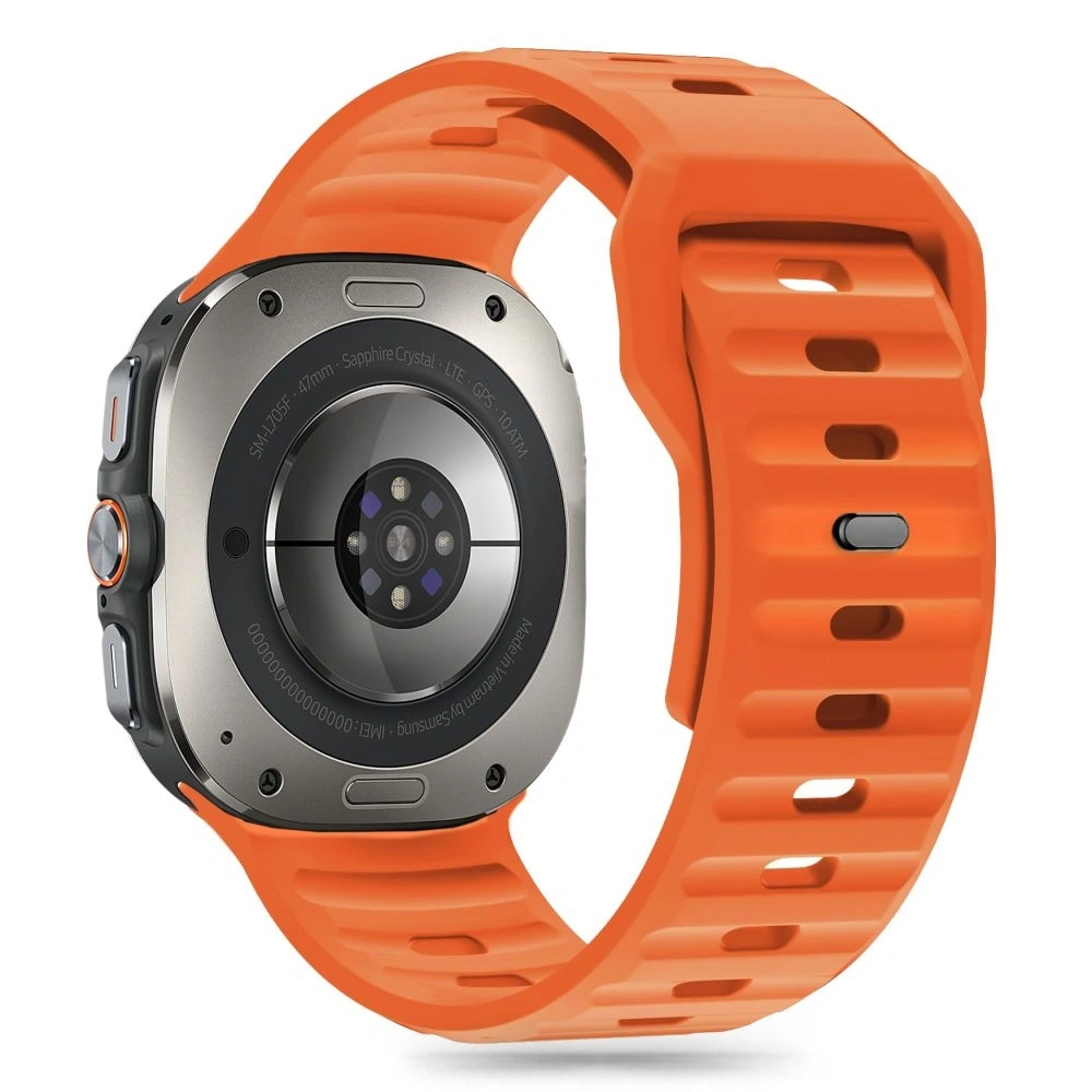 Wholesale Tech-Protect Silicone Line Samsung Galaxy Watch Ultra 47mm Orange - THP3191 - {ean13} - Hurt