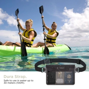 Hurtownia GSM - Saszetka Tech-Protect UWP10 Universal Waterproof Pouch 10" black/clear - THP3198 - {ean13} - Hurt