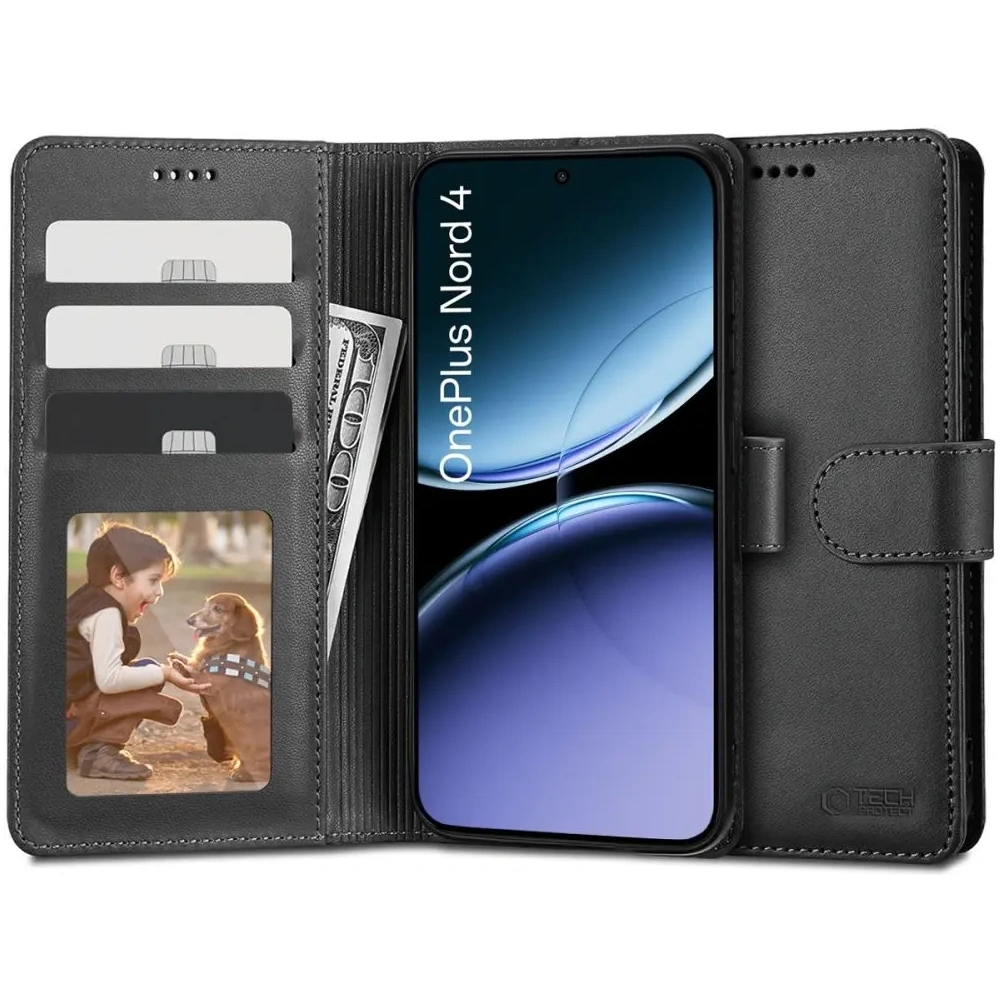 Hurtownia GSM - Tech-Protect Pénztárca OnePlus Nord 4 Fekete - THP3199 - {ean13} - Hurt