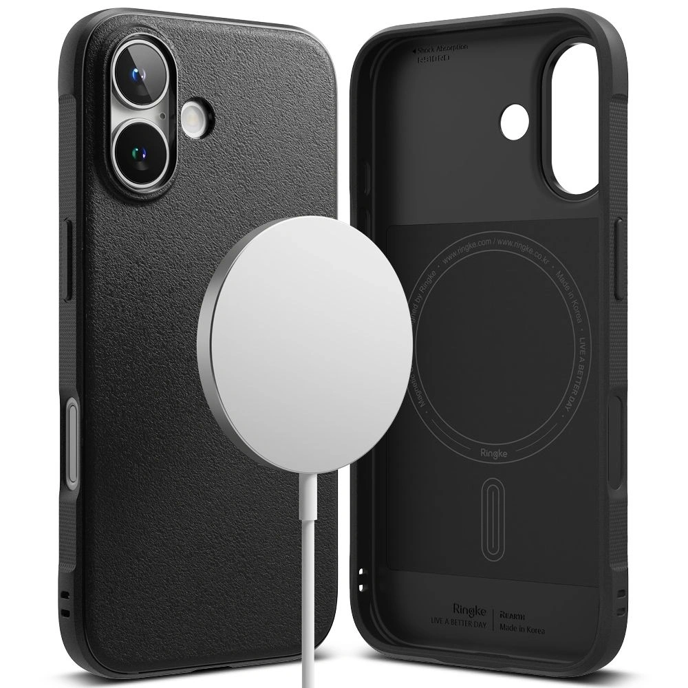 Hurtownia GSM - Etui Ringke Onyx Magnetic MagSafe Apple iPhone 16 Black - RGK11646 - {ean13} - Hurt