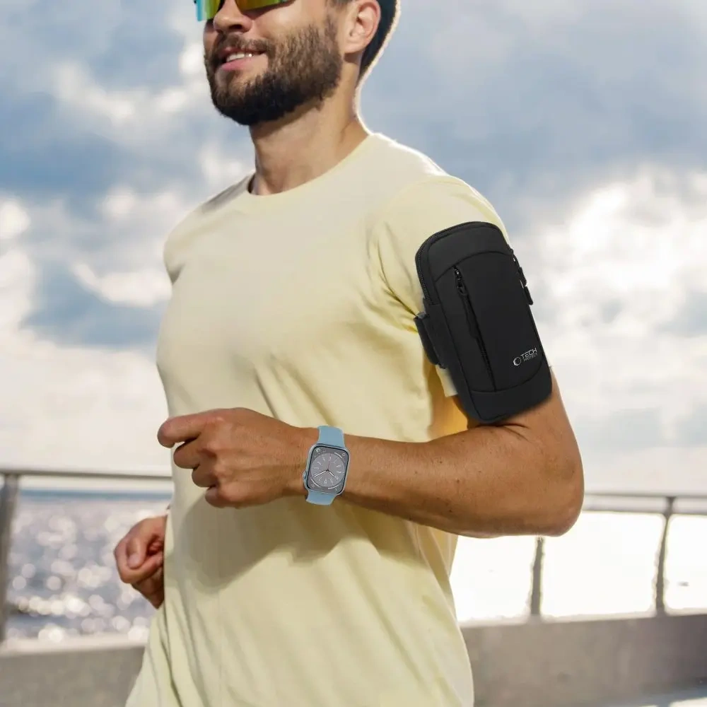 Hurtownia GSM - Opaska na ramię Tech-Protect M6 Universal Sport Armband Black - THP3209 - {ean13} - Hurt
