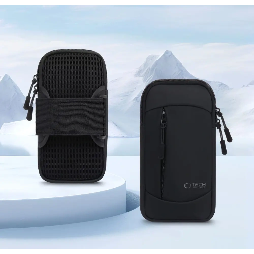 Hurtownia GSM - Opaska na ramię Tech-Protect M6 Universal Sport Armband Black - THP3209 - {ean13} - Hurt