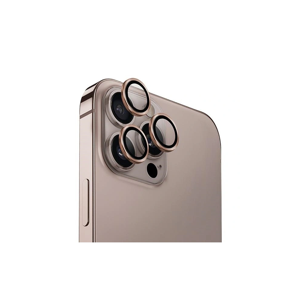 Hurtownia GSM - UNIQ Optix Alumínium Kamera Lencsevédő Apple iPhone 16 Pro / 16 Pro Max taupe arany - UNIQ1258 - {ean13} - Hurt