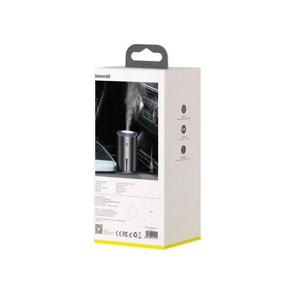 Hurtownia GSM - Samochodowy nawilżacz powietrza Baseus Moisturizing Car Humidifier, 300ml (czarny) - BSU1019BLK - {ean13} - Hurt