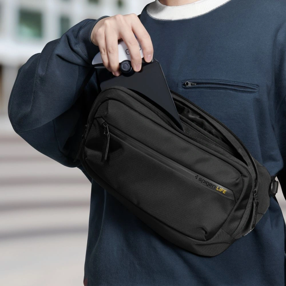 Hurtownia GSM - Spigen KD410 Sling Bag Klasden Schwarz - SPN16460 - {ean13} - Hurt