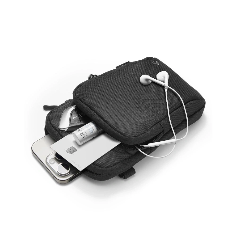 Hurtownia GSM - Spigen KD400 Univerzális Kereszt Táska Klasden Fekete - SPN16461 - {ean13} - Hurt
