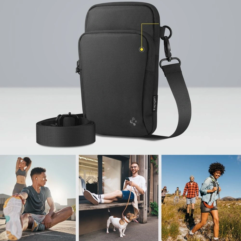 Hurtownia GSM - Spigen KD400 Universal Cross Bag Klasden Schwarz - SPN16461 - {ean13} - Hurt
