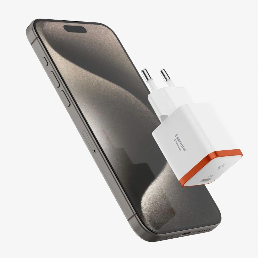 Hurtownia GSM - Spigen EE301EU ArcStation Essential Töltő USB-C 30W Fehér - SPN16464 - {ean13} - Hurt