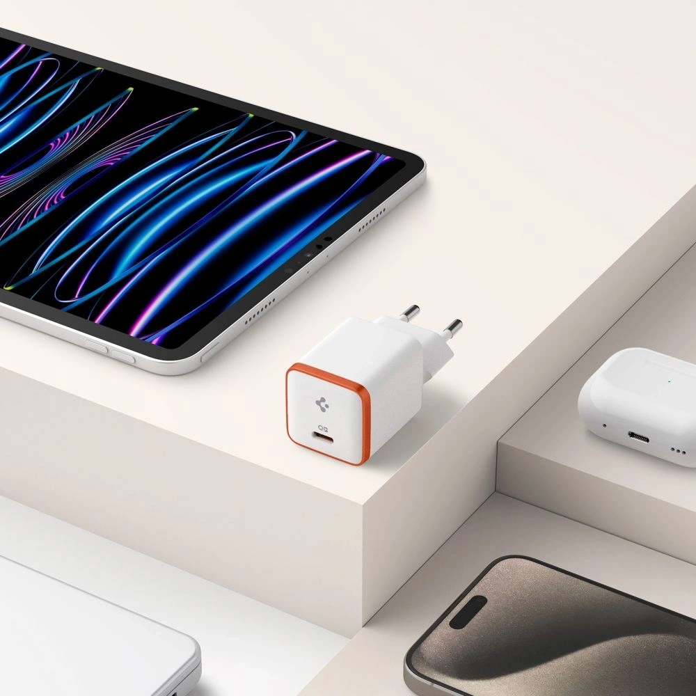 Hurtownia GSM - Spigen EE301EU ArcStation Încărcător Esențial USB-C 30W Alb - SPN16464 - {ean13} - Hurt
