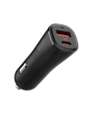 Ładowarka samochodowa Spigen EV482 ArcStation Essential Car Charger USBA, USB-C 48W Black - Samochodowe - Spigen