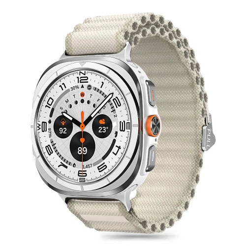 Pasek Tech-protect Weave Pro Samsung Galaxy Watch Ultra 47mm Crayon White - Galaxy Watch Ultra - Tech-Protect