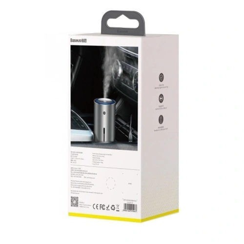 Samochodowy nawilżacz powietrza Baseus Moisturizing Car Humidifier, 300ml (szary)