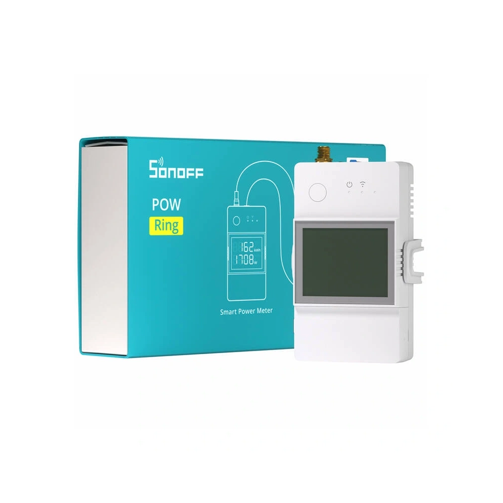 Hurtownia GSM - SONOFF POWCT elektroměr pro spotřebu elektřiny 100A WiFi POW Ring (průběžná sonda) - SNF179 - {ean13} - Hurt