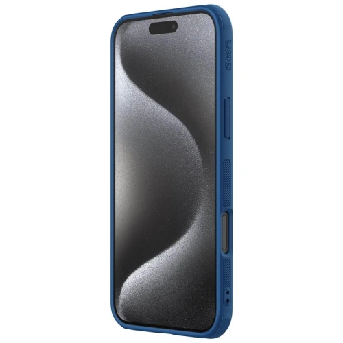 Etui Nillkin Super Shield Pro Apple iPhone 16 Pro Max niebieski - iPhone 16 Pro Max - Nillkin