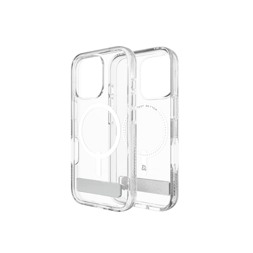 Etui ZAGG Crystal Palace Snap Kickstand Apple iPhone 16 Pro MagSafe (clear) - iPhone 16 Pro - ZAGG